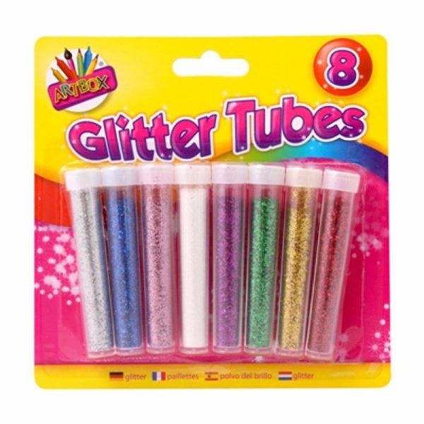 ART BOX GLITTER TUBES 8