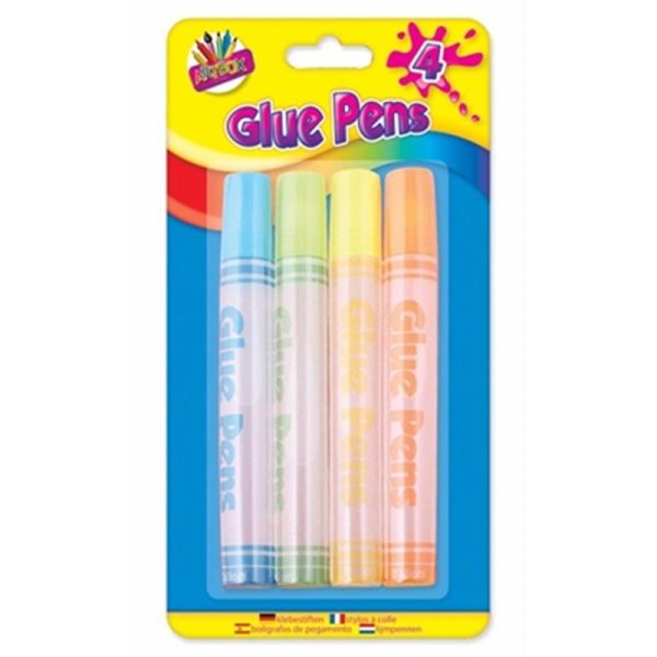 ART BOX GLUE PENS 4 50ML