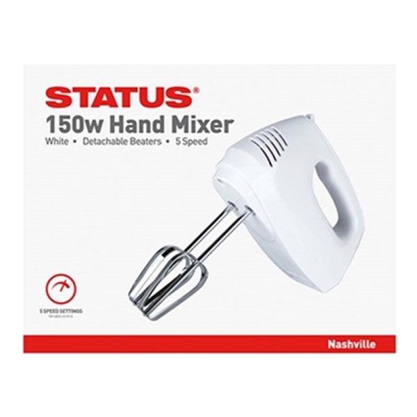 STATUS NASHVILLE HAND MIXER150W WHT