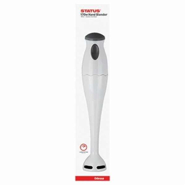 STATUS ODESSA STAINLESS STEEL BLADE HAND BLENDER WHITE