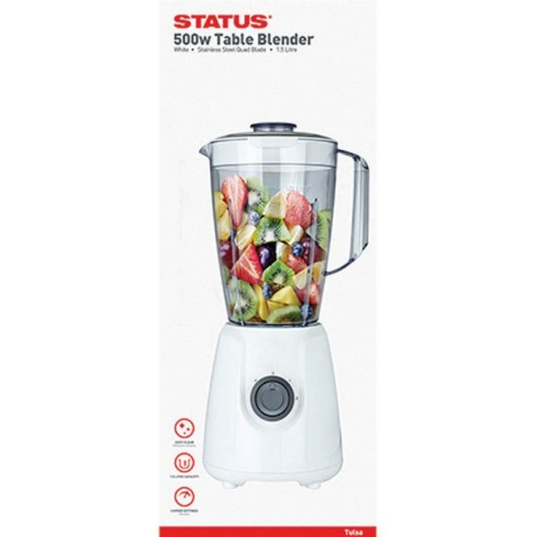 STATUS TULSA TABLE BLENDER 1.5L WHITE