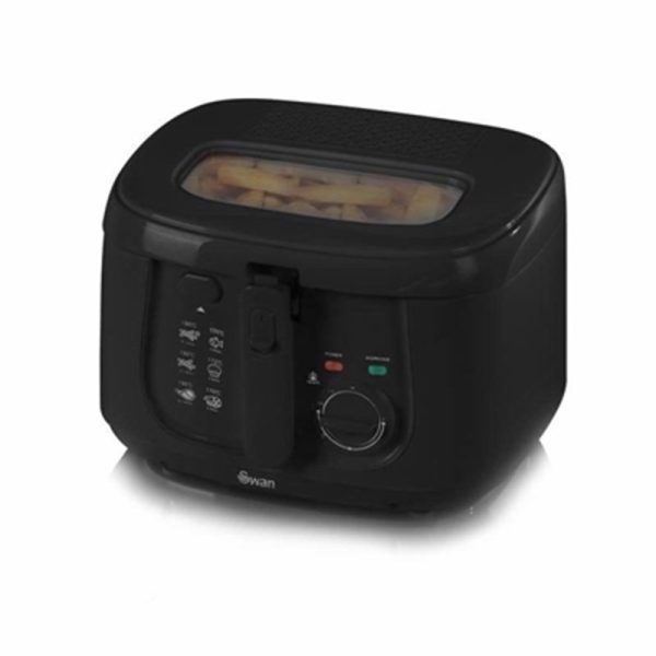 SWAN 2.5 LTR DEEP FAT FRYER BLACK