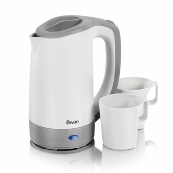 SWAN TRAVEL KETTLE + 2 CUPS 06.03