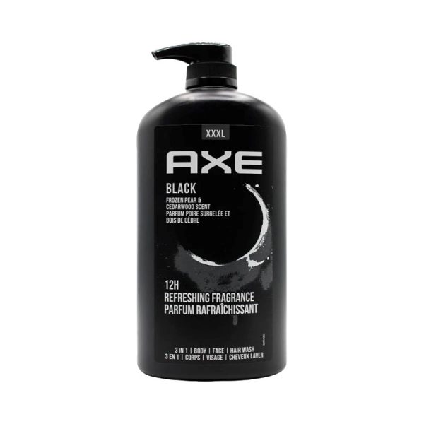 AXE BODY WASH BLACK 1LTR PACK OF 12