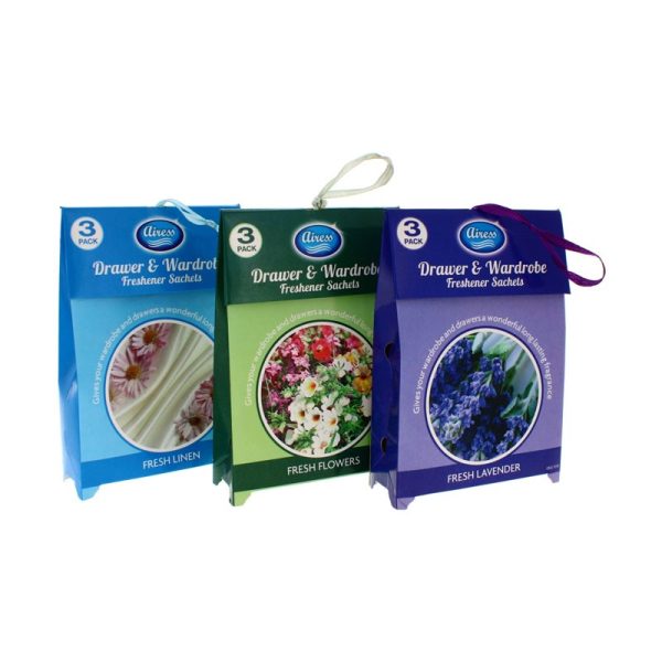 PACK OF 3 CLOTHES FRESHENER SACHET