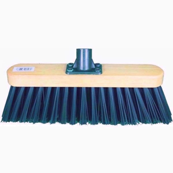 BROOM HEAD VARNISH 12 INCH PVC GREEN