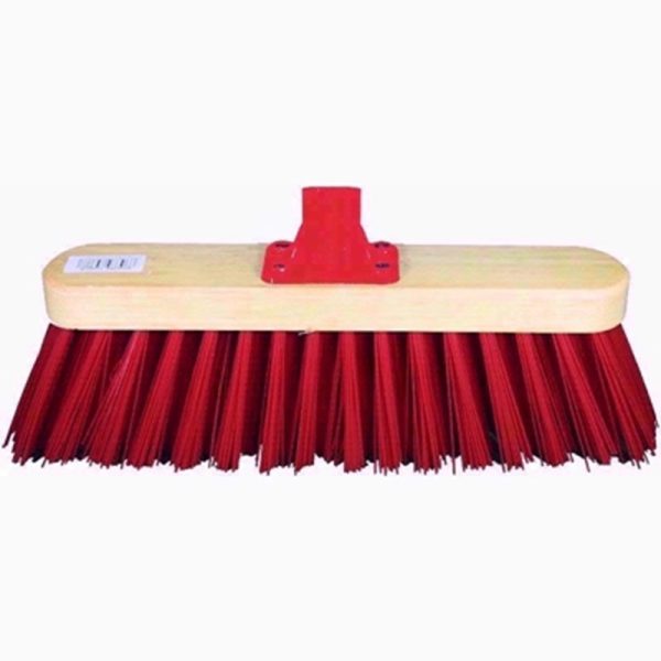 BROOM HEAD VARNISH 12 INCH PVC RED