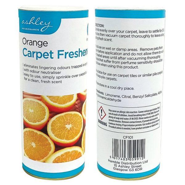 ASHLEY CARPET FRESHENER ORANGE 500G EACH