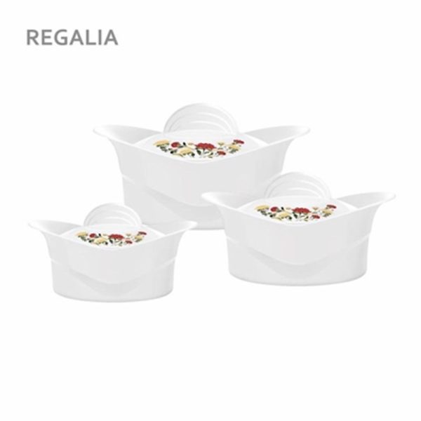 PRO HOT POT SET REGALIA SMALL 3PC WHITE