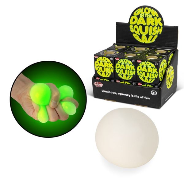 SQUISH BALL GLOW IN THE DARK