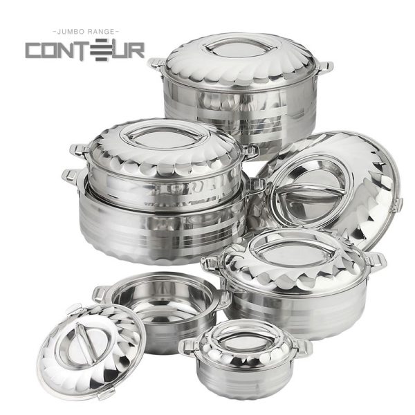 PRO STAINLESS STEEL HOT POT 6PC SET