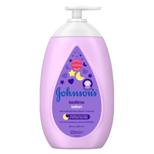 JOHNSONS BEDTIME LOTION PUMP 500ML PACK OF 6