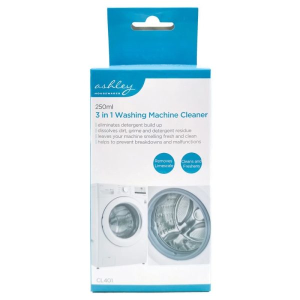 ASHLEY WASHING MACHINE CLEANER 3 IN 1 250ML EACH