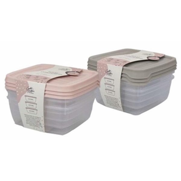 TREND PLASTIC CONTAINER 3PC