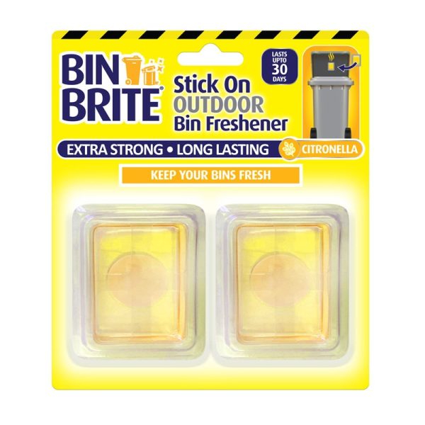 BIN BRITE CITRONELLA FRESHENER PACK OF 2