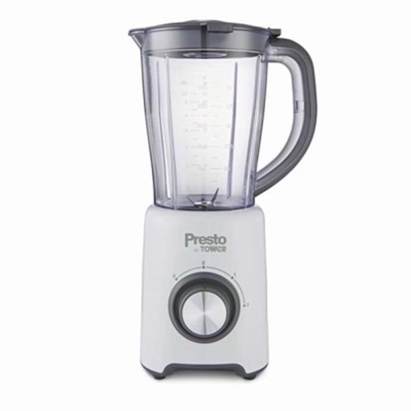 TOWER PRESTO 1.5LTR BLENDER PT12052WHT 22.09