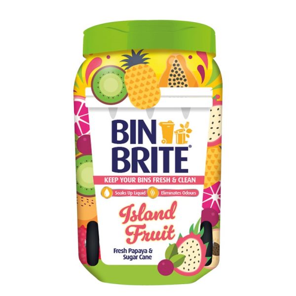 BIN ODOUR NEUTRALISER 500GM ISLAND FRUIT