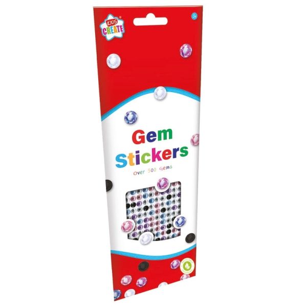 KIDS CREATE GEM STICKERS