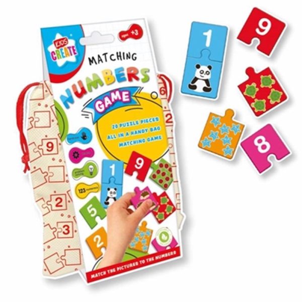 KIDS CREATE MATCHING NUMBERS GAME