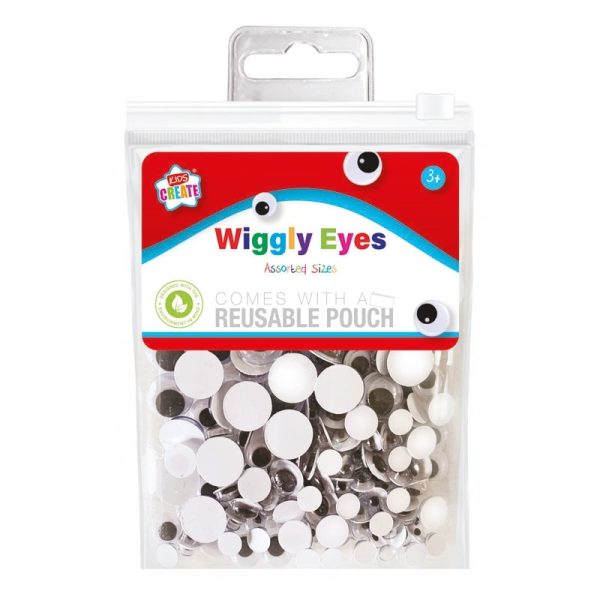 KIDS CREATE WIGGLY EYES