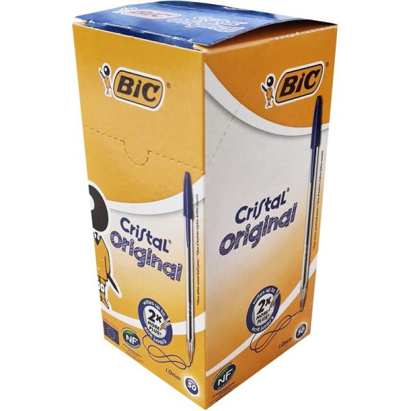 BIC PENS BLUE PACK OF 50