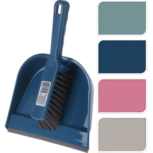 DUSTPAN & BRUSH PASTEL ASSORTED