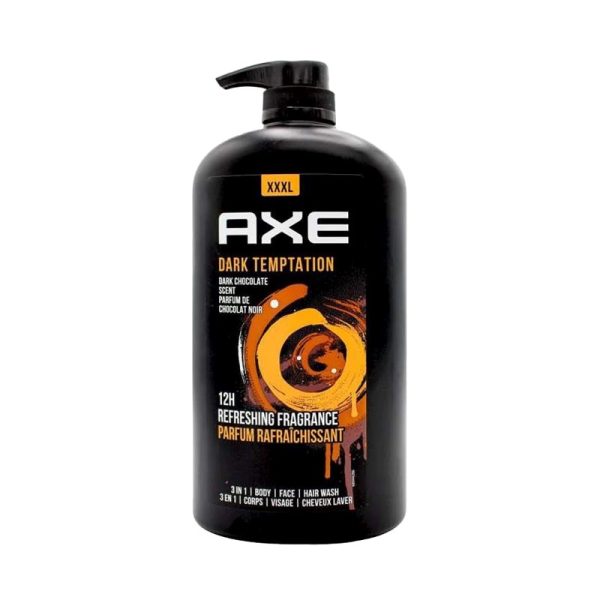 AXE BODY WASH DARK TEMPTATION 1LTR PACK OF 12