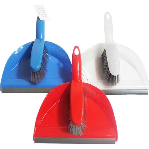 DUSTPAN AND BRUSH ASSORTED