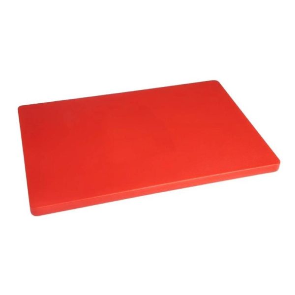 SMALL RED CHOPING BOARD 32X24X1.2MM