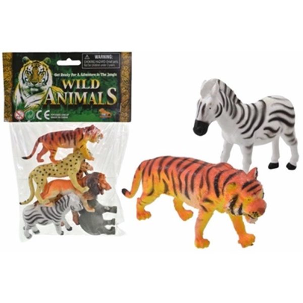 ANIMALS WILD 6PCE