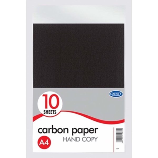 COUNTY CARBON PAPER 10 SHEETS