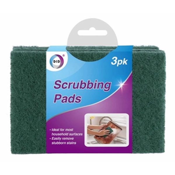 DINA SCRUBBING PADS 3PC