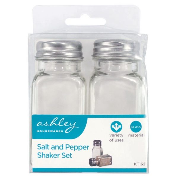 ASHLEY SALT AND PEPPER SHAKER SET