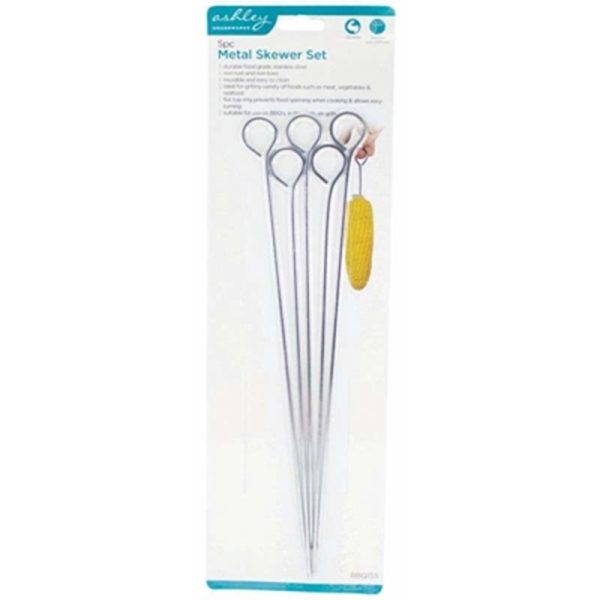 ASHLEY SKEWERS METAL 5PC