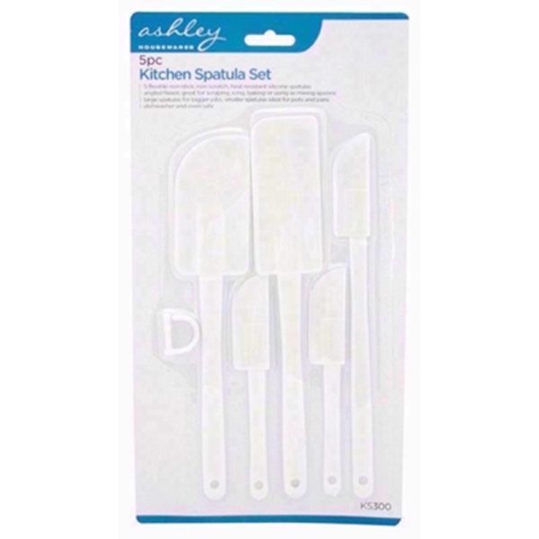 ASHLEY SPATULA KITCHEN SET 5PC