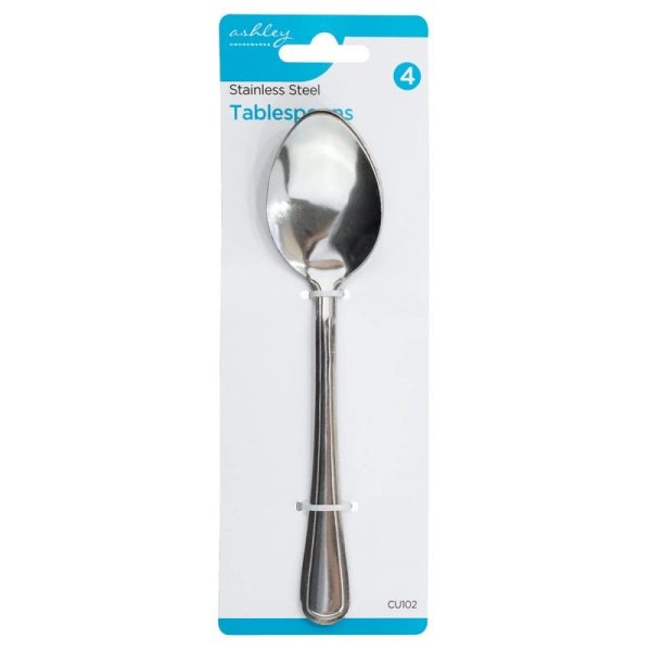 ASHLEY STAINLESS STEEL TABLESPOONS