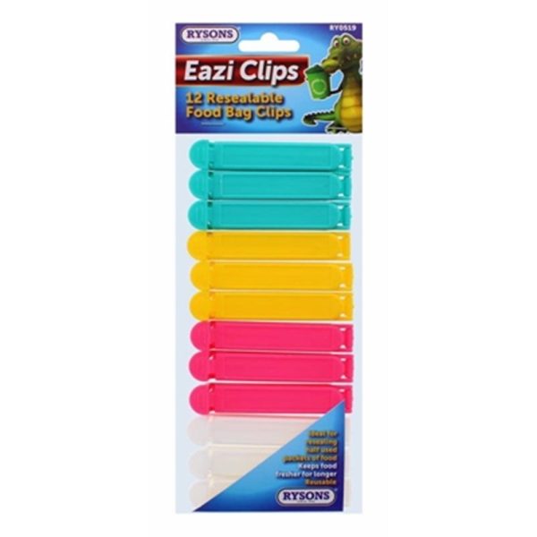 BAG CLIPS PACK OF 12