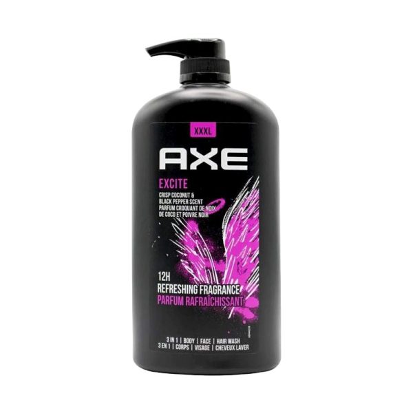 AXE BODY WASH EXCITE 1LTR PACK OF 12