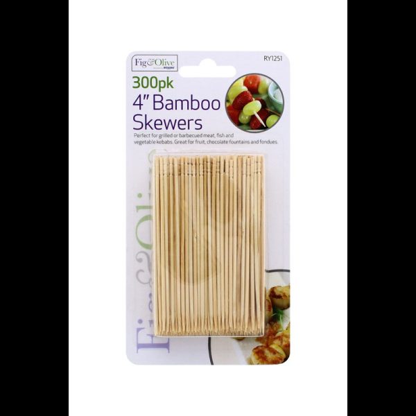 BAMBOO SKEWERS 300PC