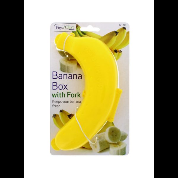 BANANA BOX WITH FORK