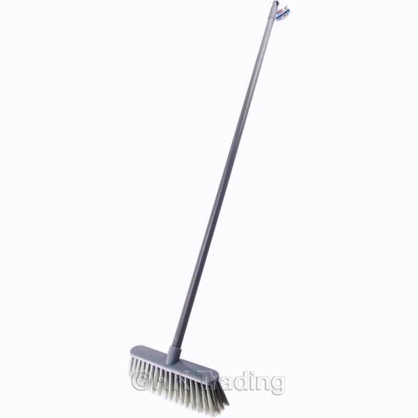 GLEAMAX BROOM AND HANDLE SILVER