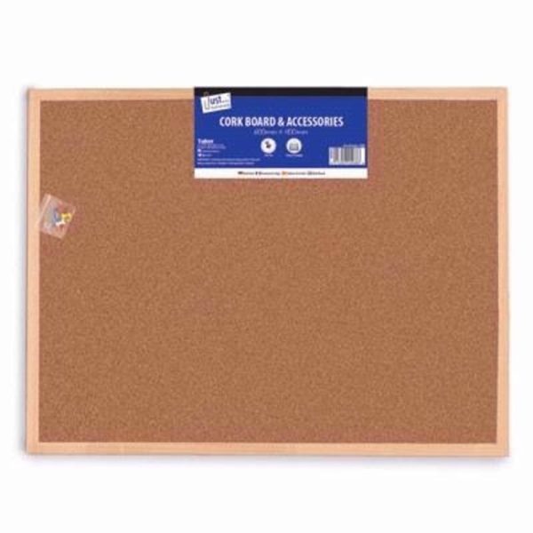 JUST STATIONERY CORK BOARD 400X600MM