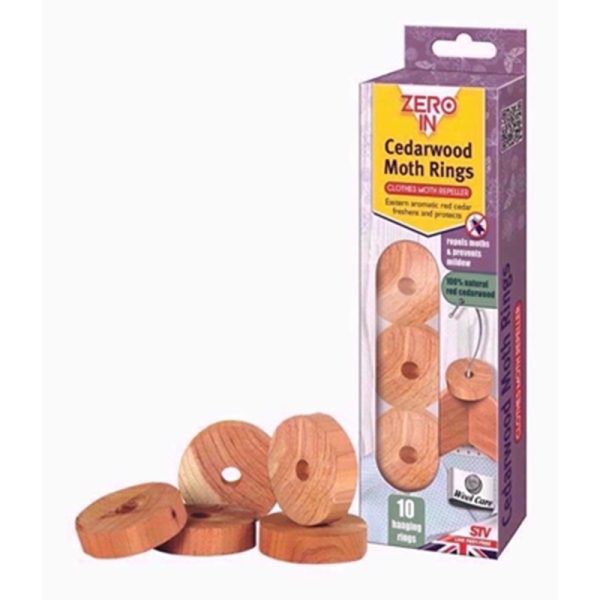 ZERO IN CEDAR RINGS 10PC