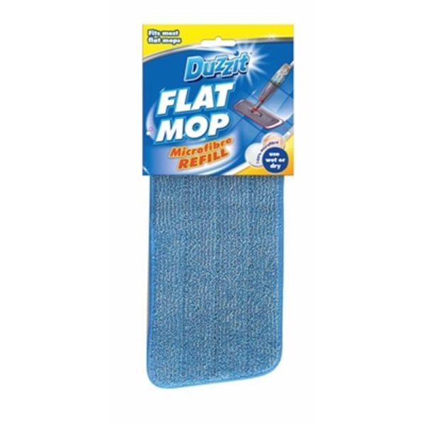 DUZZIT MICROFIBRE FLAT MOP HEAD