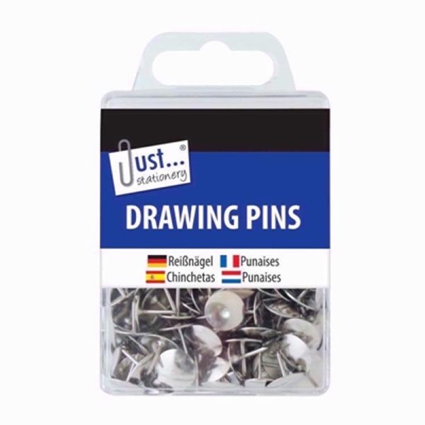 JUST STATIONERY DRAWING PINS