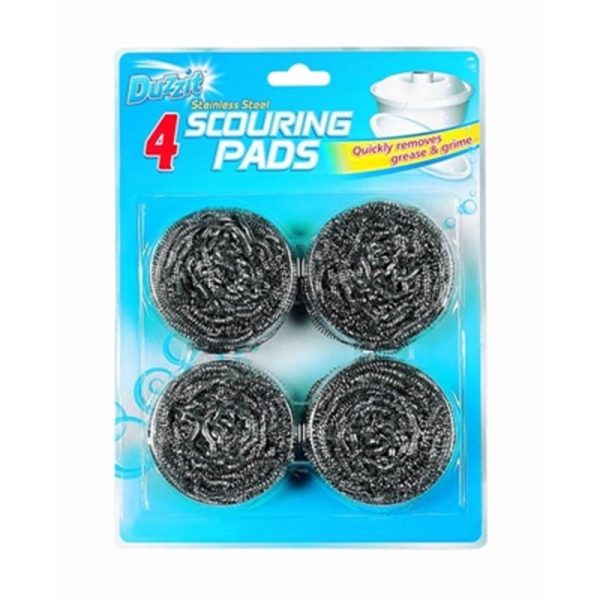 DUZZIT SCOURING PADS 4S