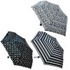 BALL HANDLE BLACK/WHITE MIX UMB