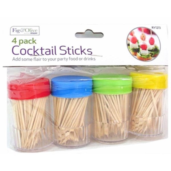 COCKTAIL STICKS PACK OF 4