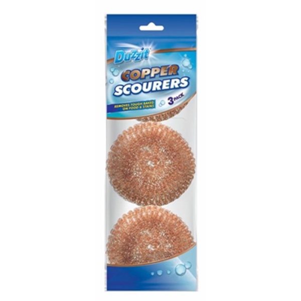 DUZZIT STEEL WOOL COPPER SCOURER