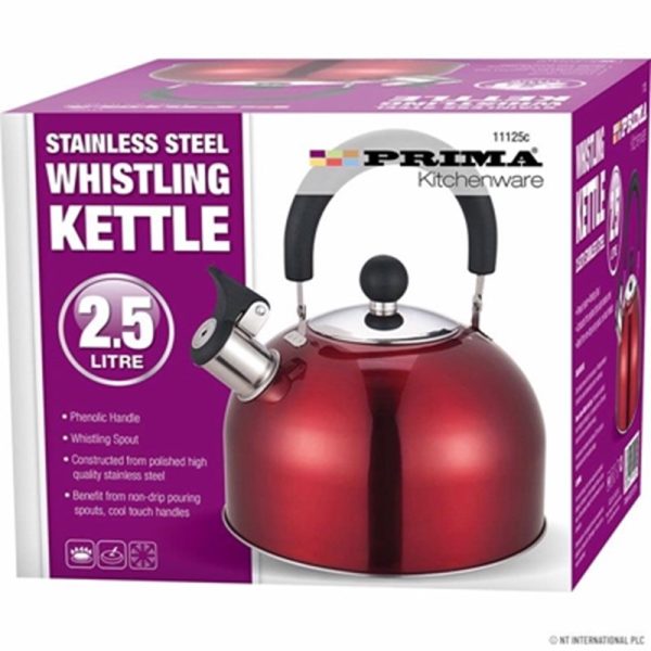 PRIMA KETTLE RED 11125